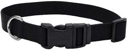 COASTAL TUFF Adjustable Dog Collar 1x18-26 Black